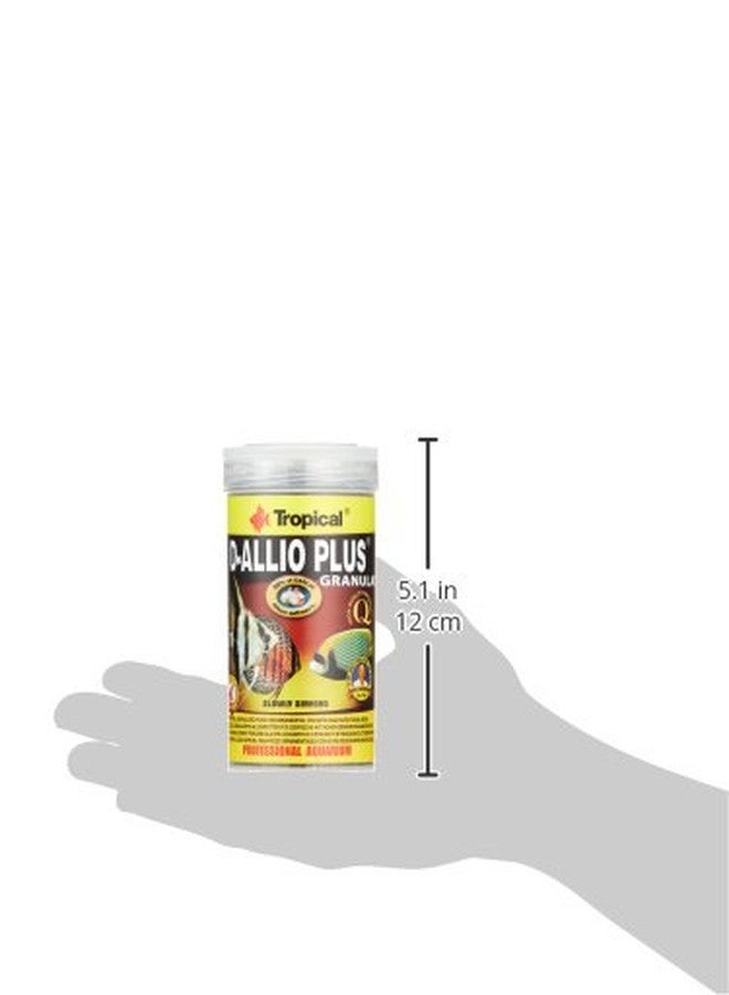 Tropical D-Allio Plus Granules for Discus and Other Fish with High Nutritional Requirements, Including Marine Fish 250ml (Item Code- 60624) - Image 2